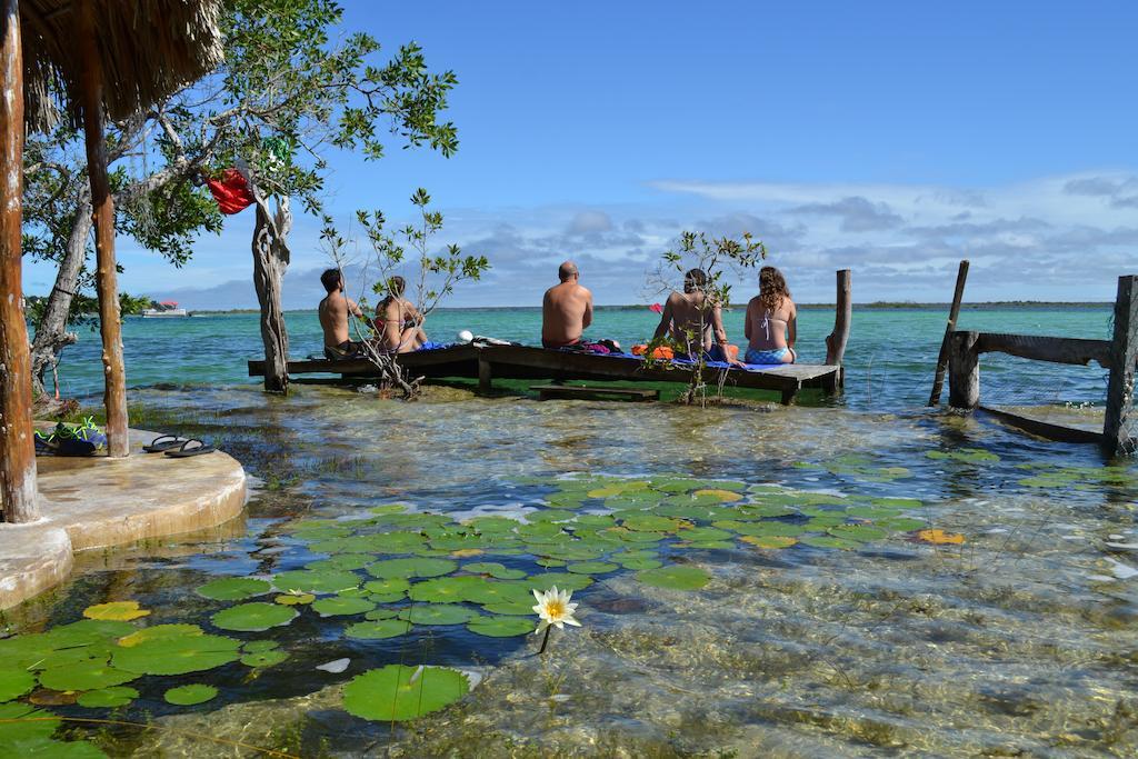 Casa Caracol Hotel Bacalar Bagian luar foto