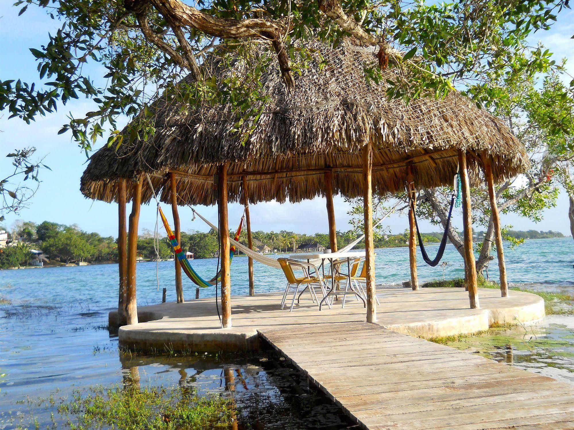 Casa Caracol Hotel Bacalar Bagian luar foto