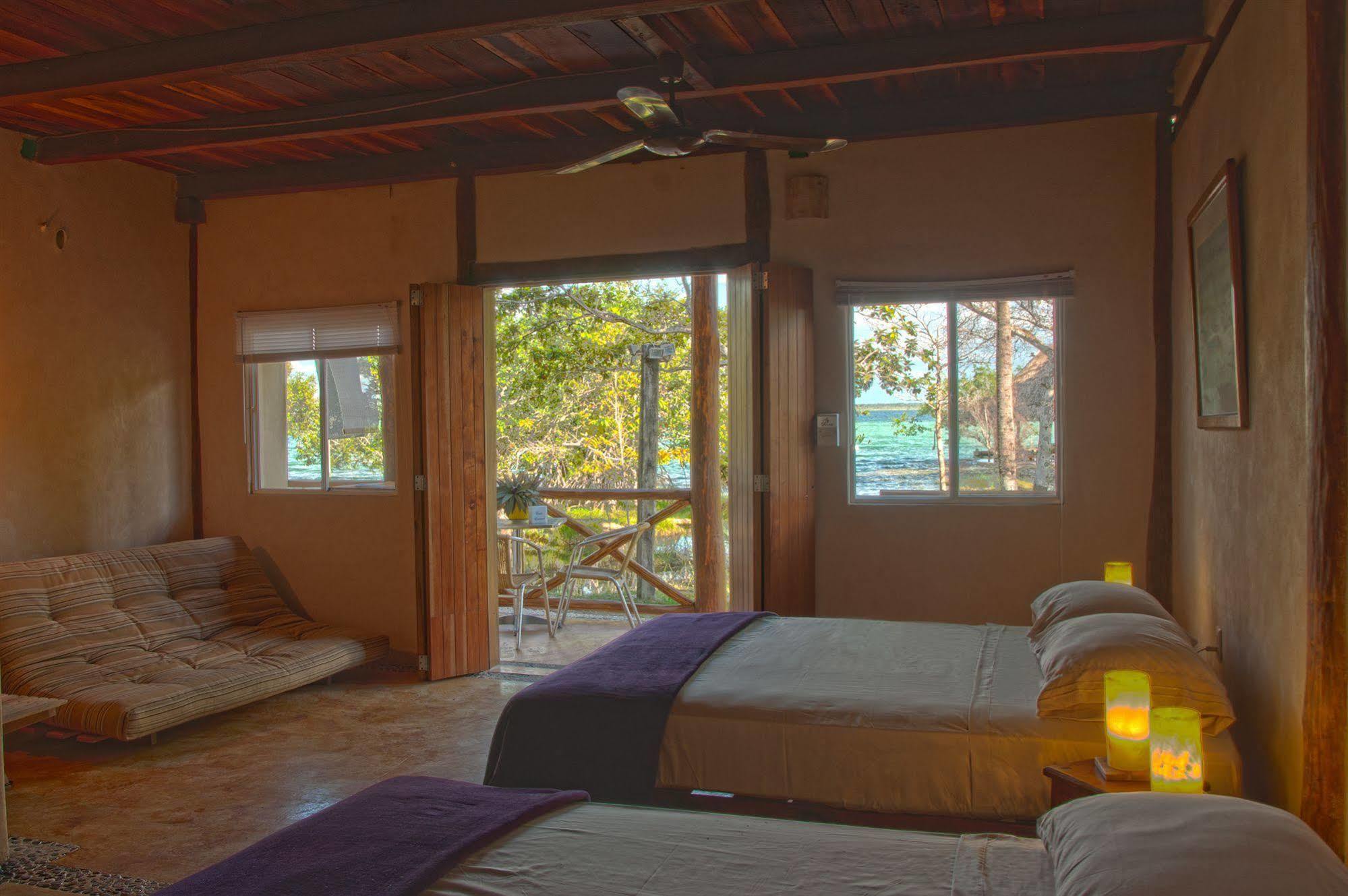 Casa Caracol Hotel Bacalar Bagian luar foto
