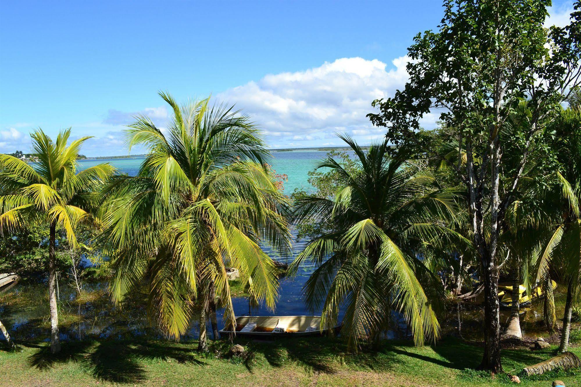 Casa Caracol Hotel Bacalar Bagian luar foto