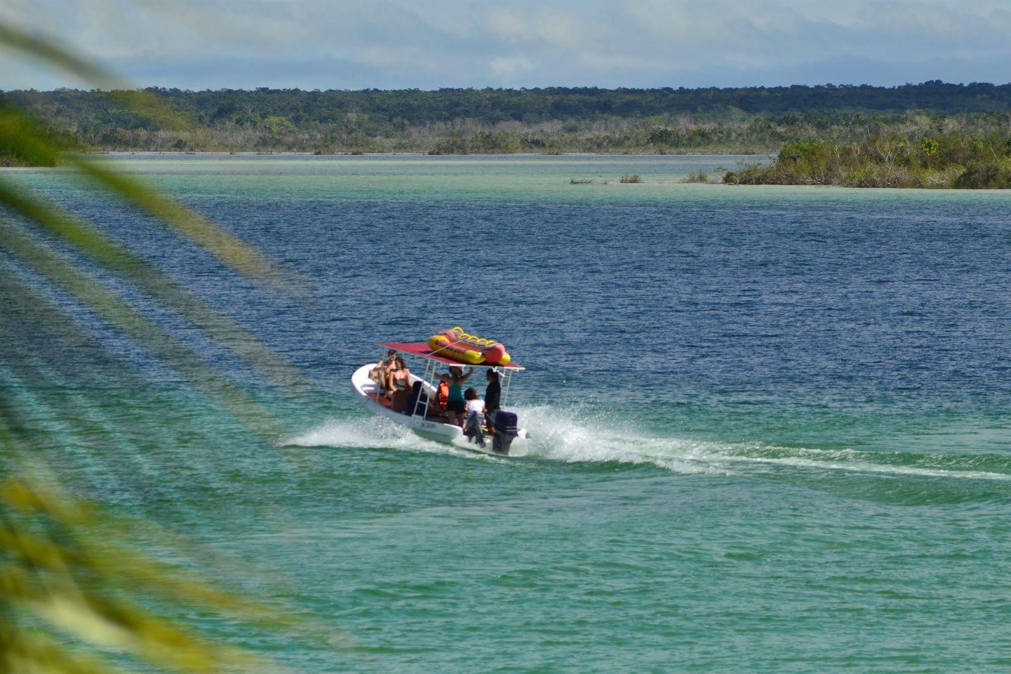 Casa Caracol Hotel Bacalar Bagian luar foto
