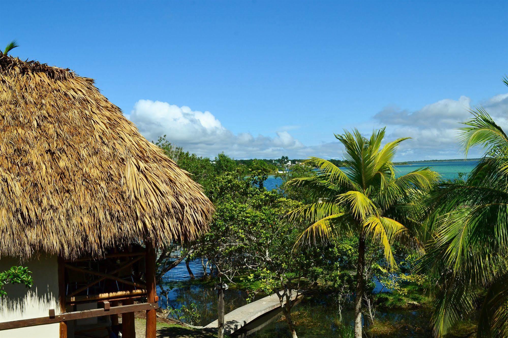 Casa Caracol Hotel Bacalar Bagian luar foto